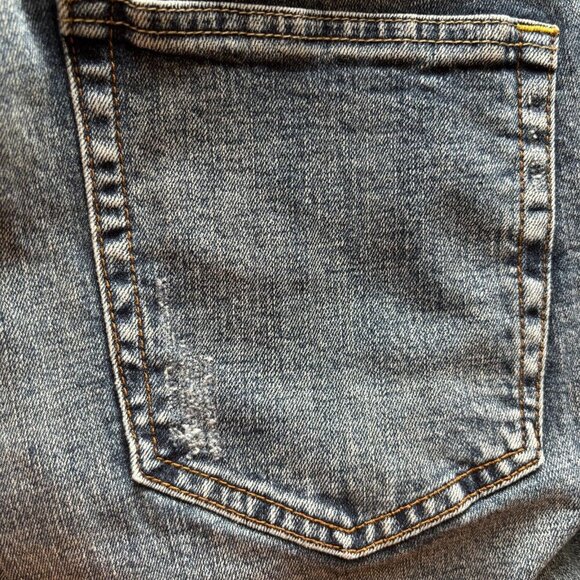 FLAG & ANTHEM 38x30 Jean Nashville Straight Erie Wash Premium Denim EUC - Picture 7 of 9